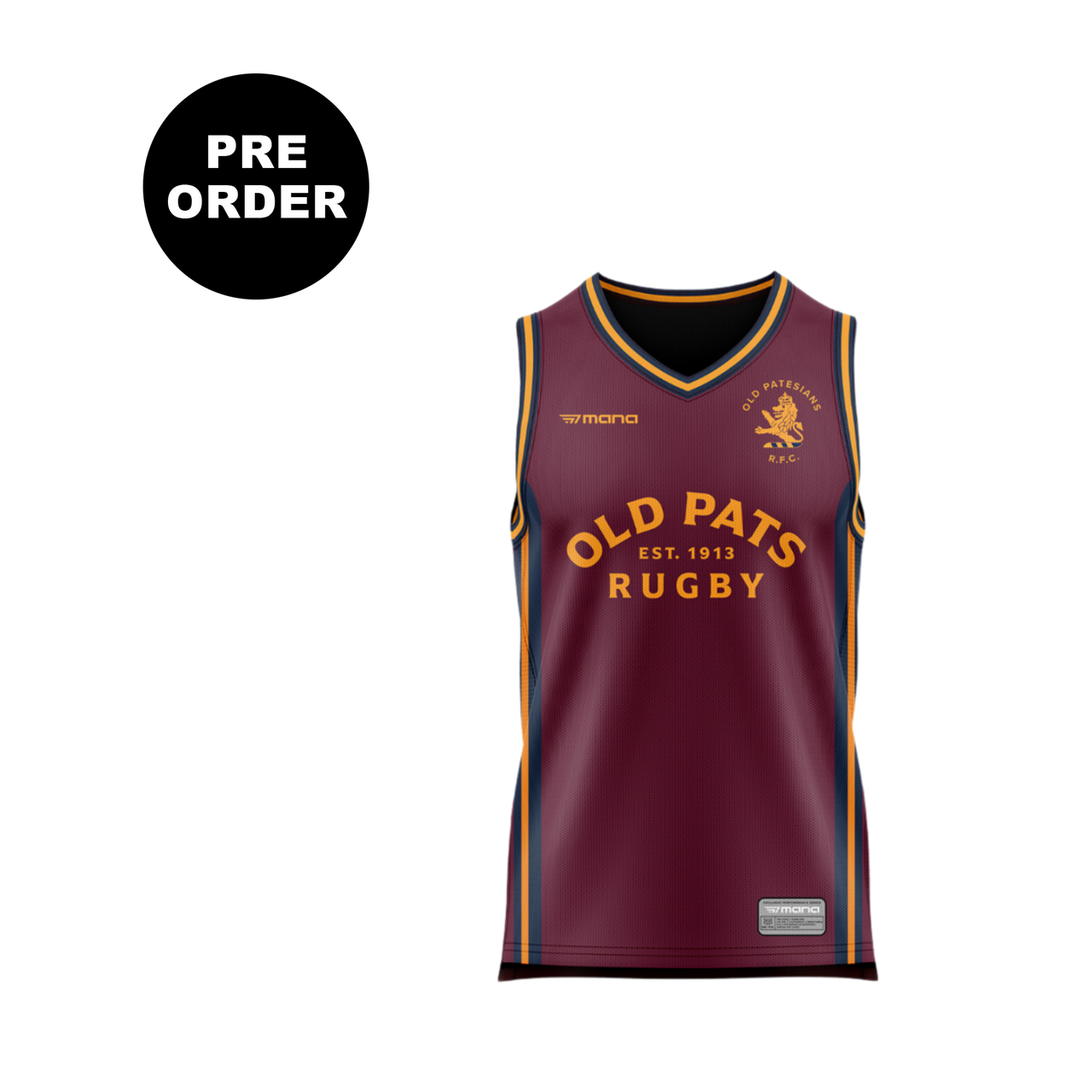 Old Pats Ascend Men's Basketball Vest