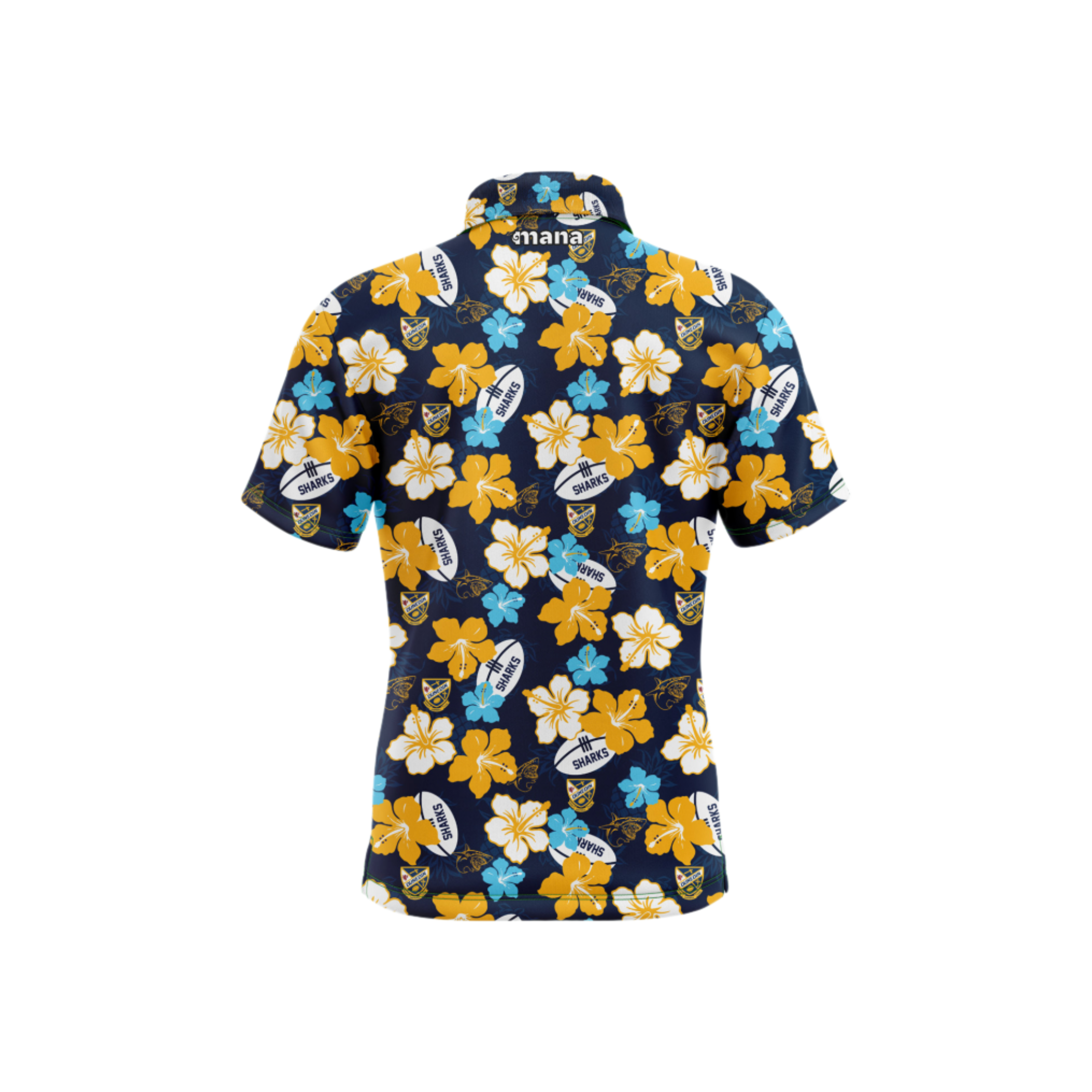 Dunedin Sharks Hawaiian Shirt