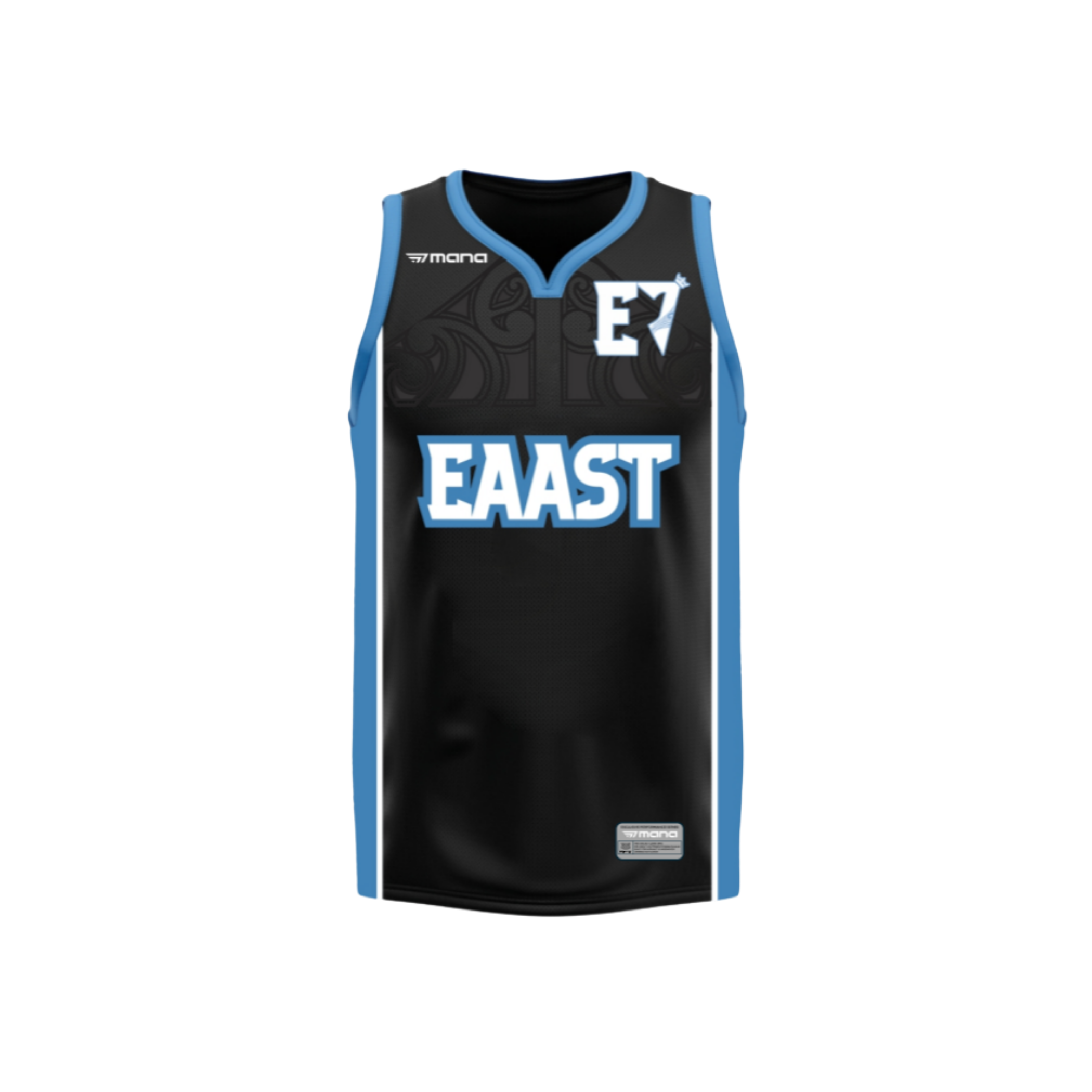 EAAST 7's NBA Style Singlet